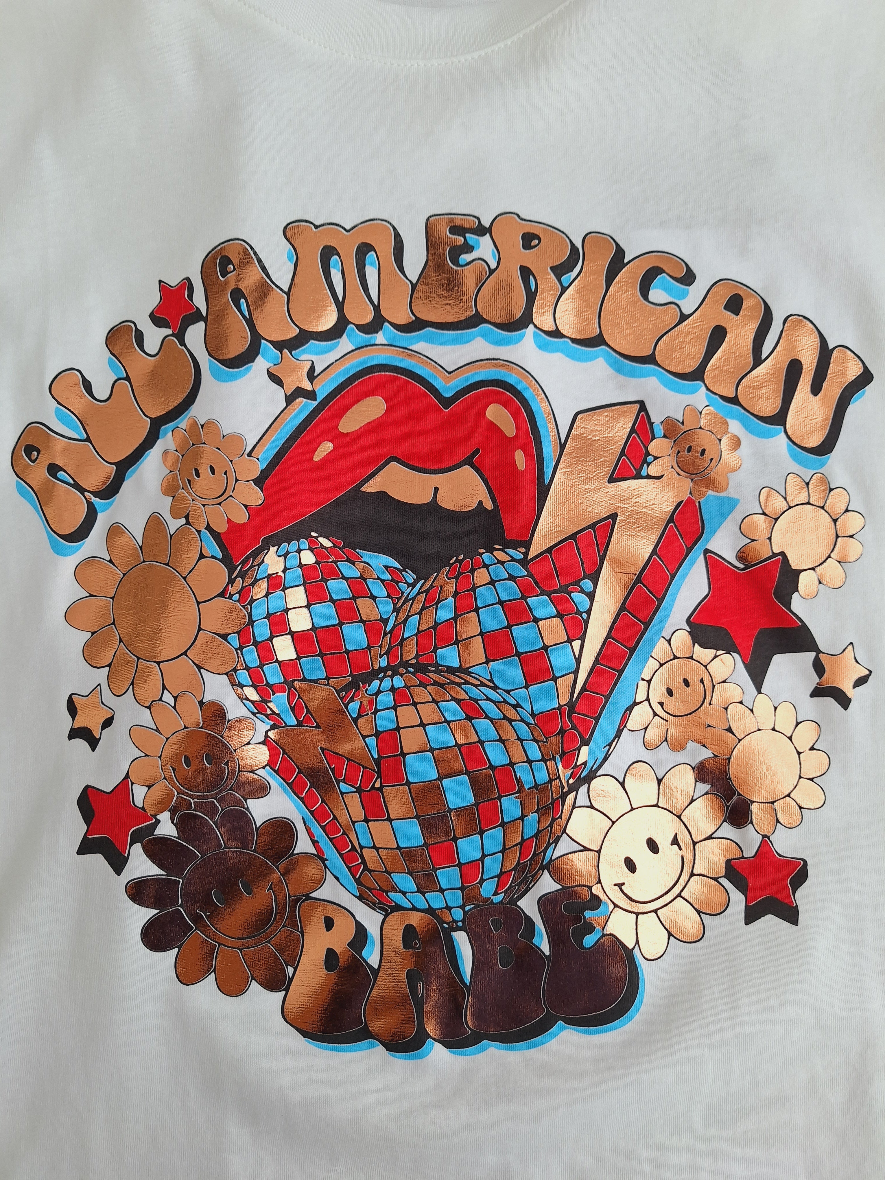 T-Shirt American Babe