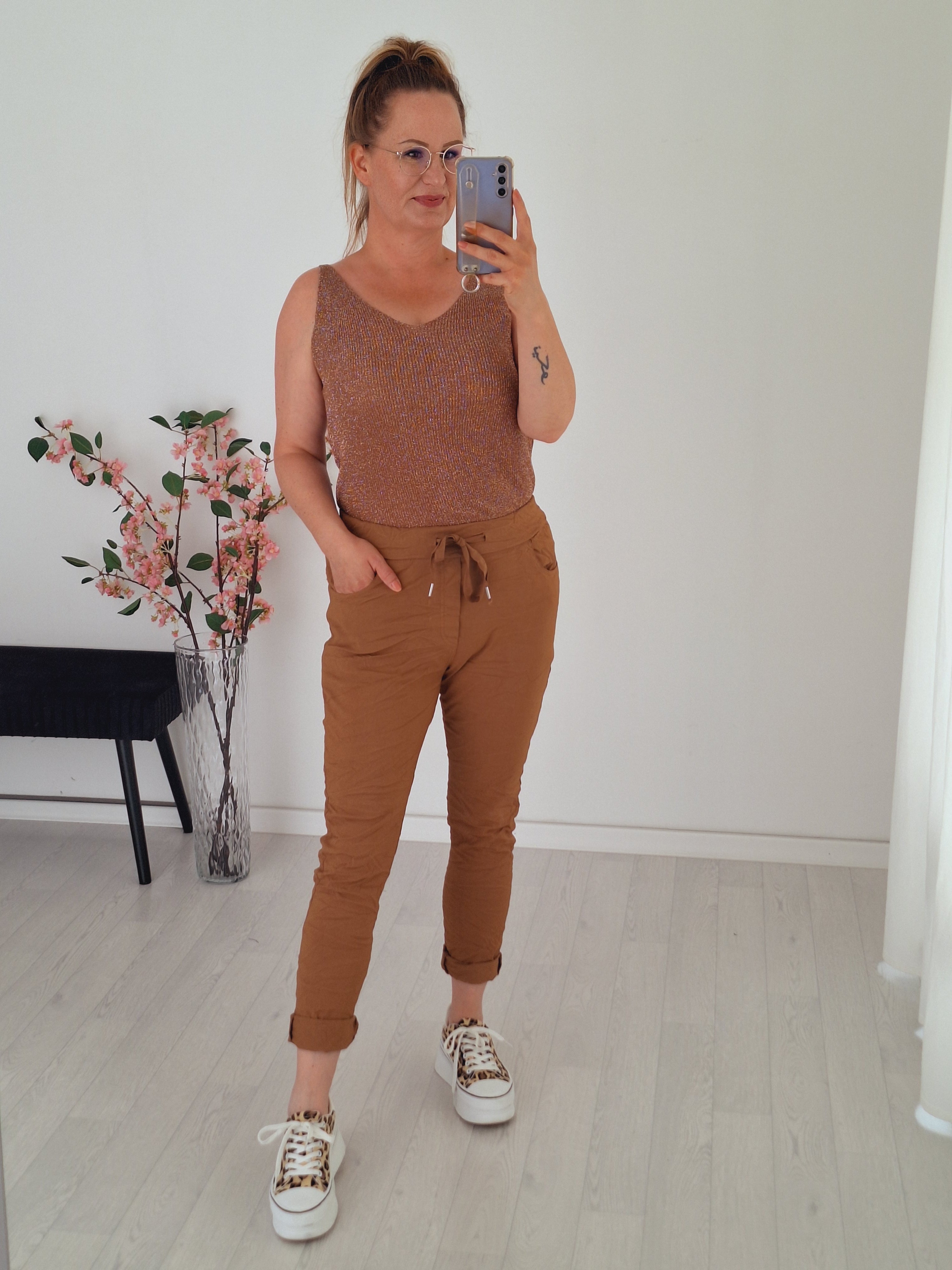 Joggpant Kimberly Camel