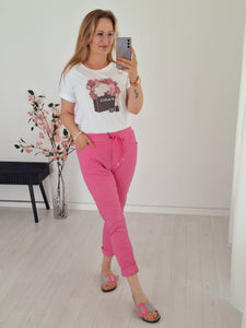 T-Shirt Paris Rose