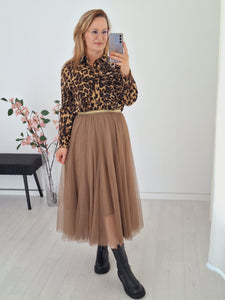 Leo Bluse Camel