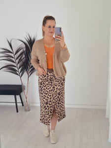 Strick Cardigan Millie Camel