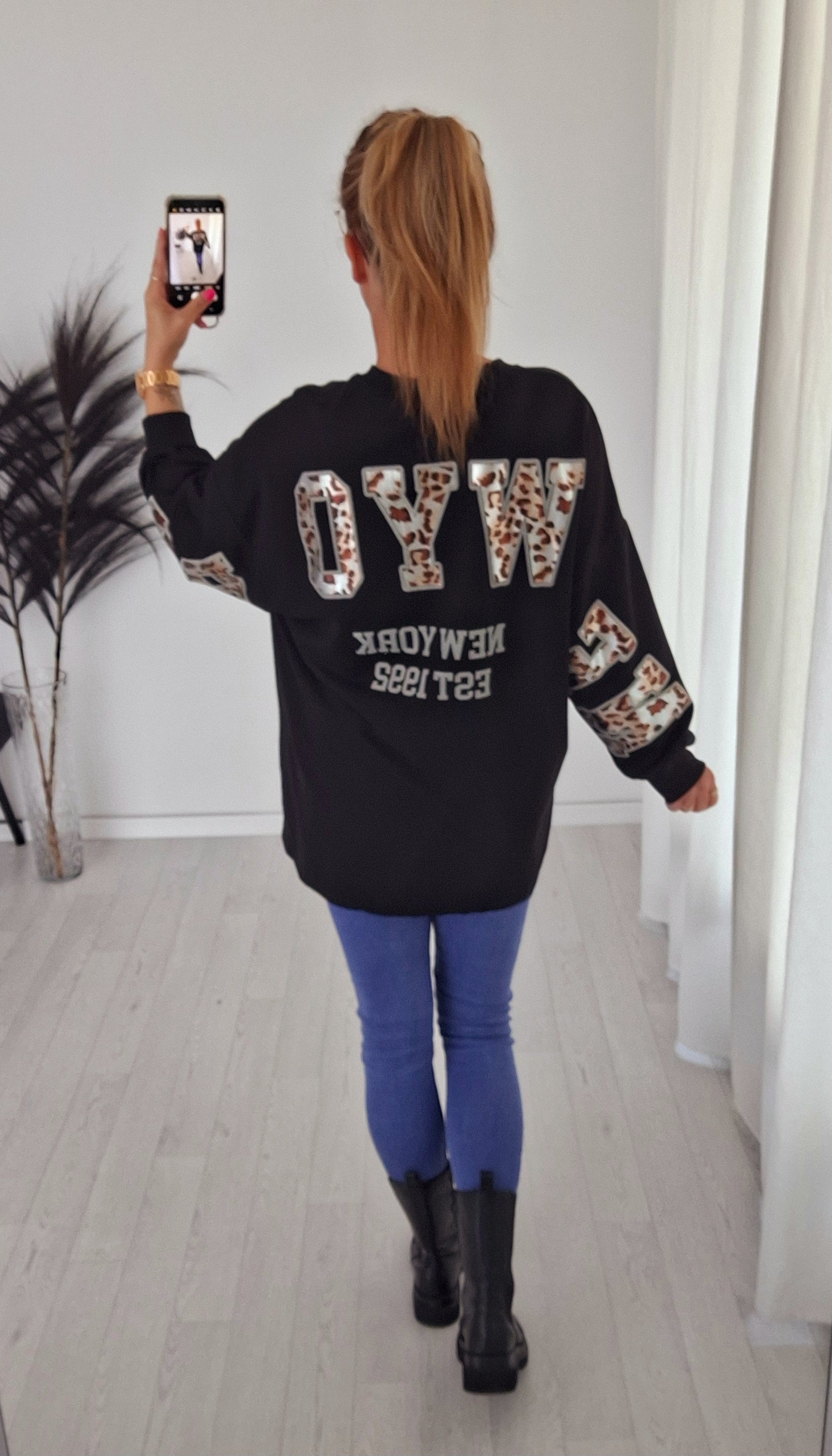 Oversize Sweat Shirt NEW YORK