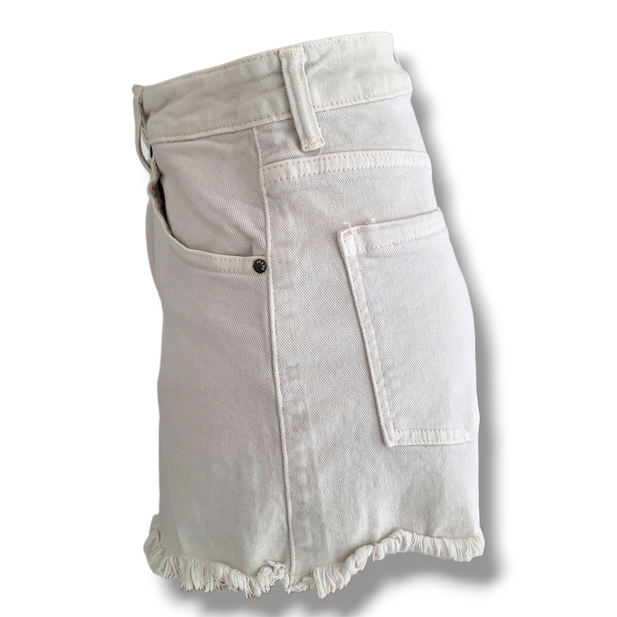 Stretch Jeans Short Creme (ver. Größen)