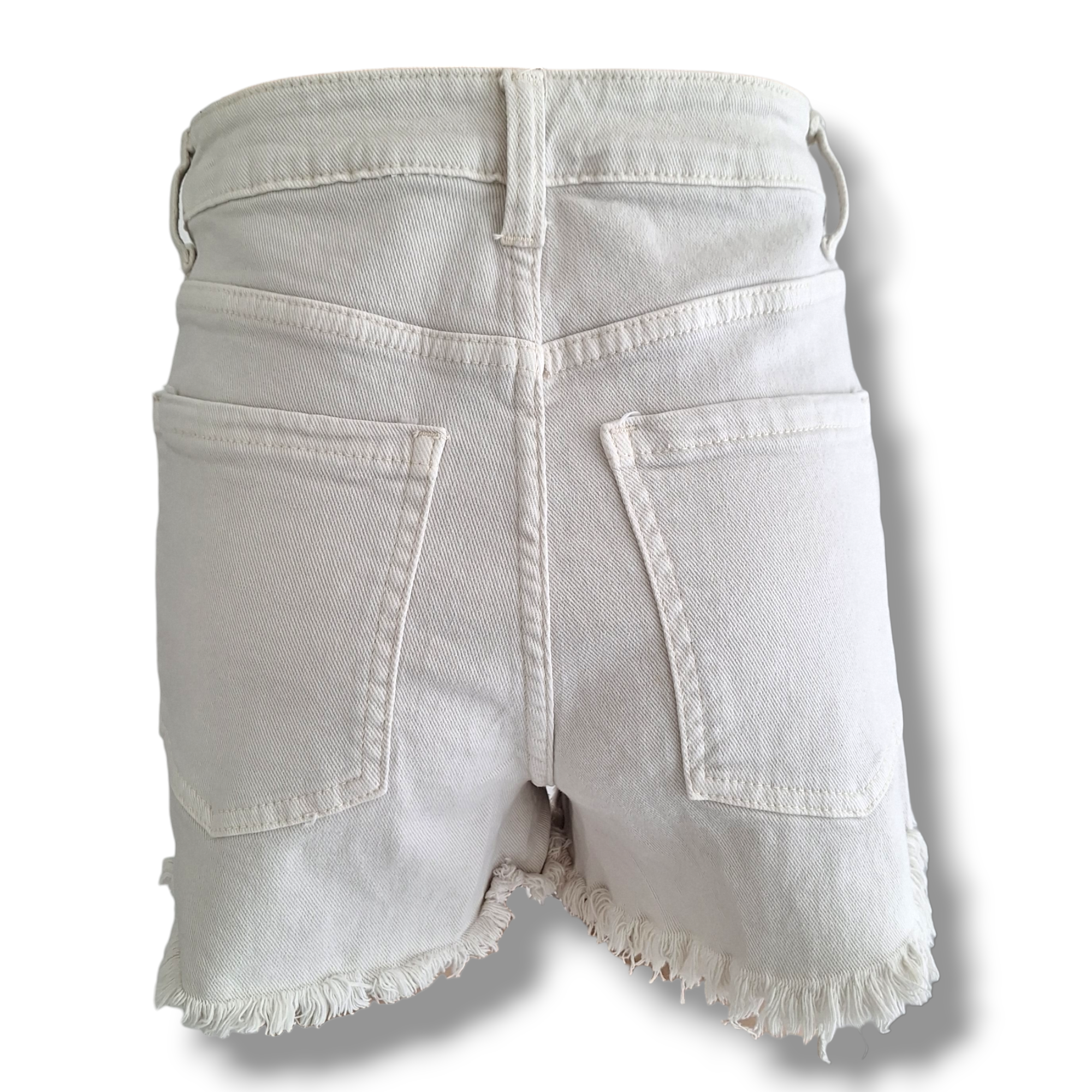 Stretch Jeans Short Creme (ver. Größen)