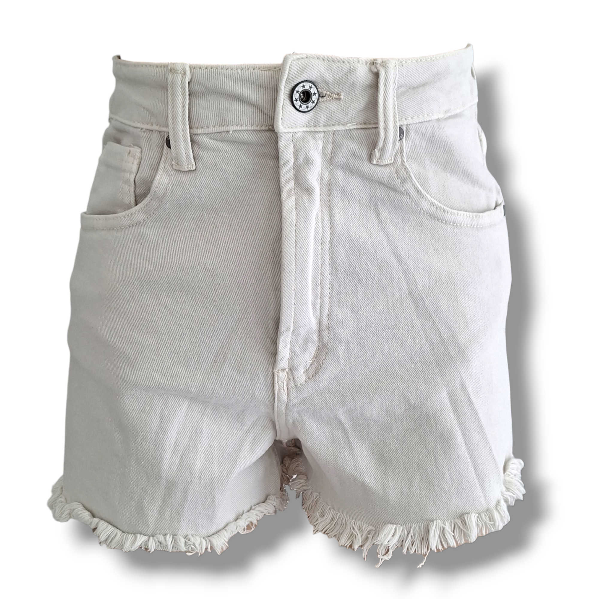 Stretch Jeans Short Creme (ver. Größen)