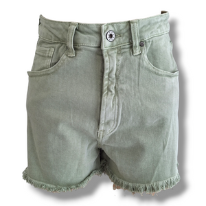 Stretch Jeans Short Khaki (ver. Größen)