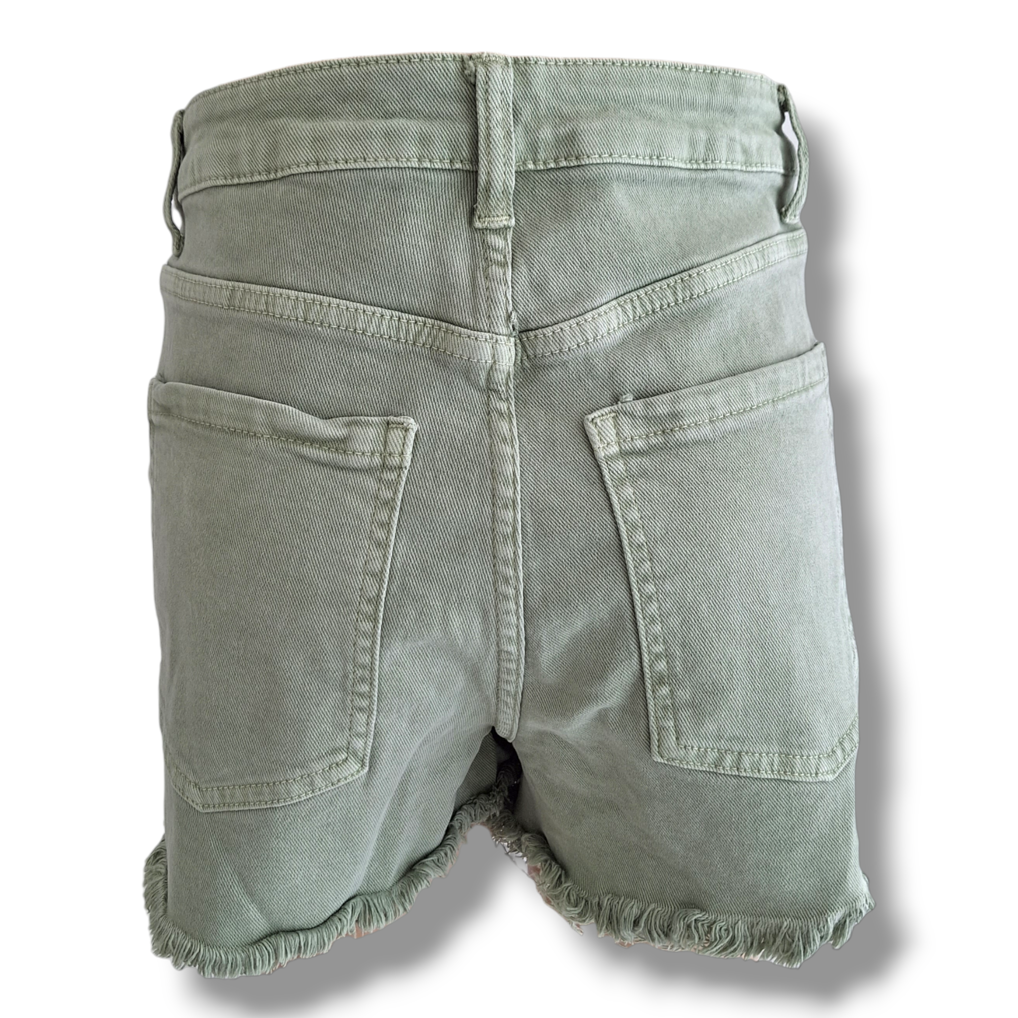 Stretch Jeans Short Khaki (ver. Größen)