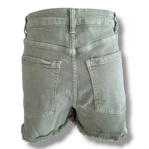 Stretch Jeans Short Khaki (ver. Größen)