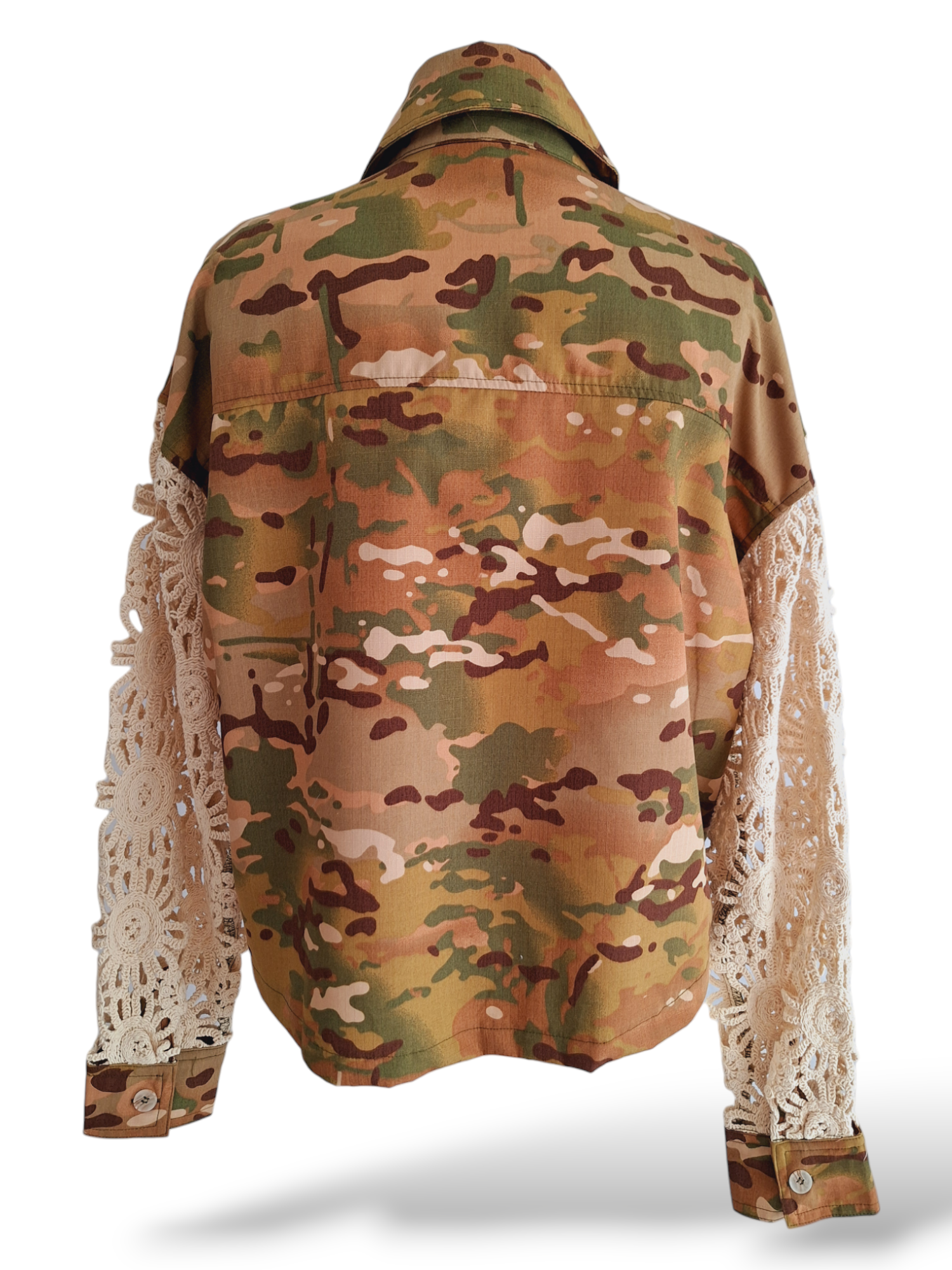 Camouflage Hemdjacke Khaki
