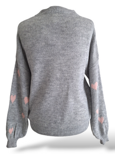 Strick Pullover Heart (ver. Farben)