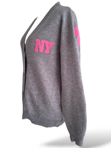 Feinstrick Cardigan New York