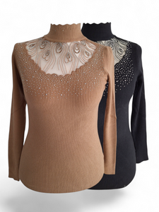 Feinstrick Shirt Diamant (ver. Farben)