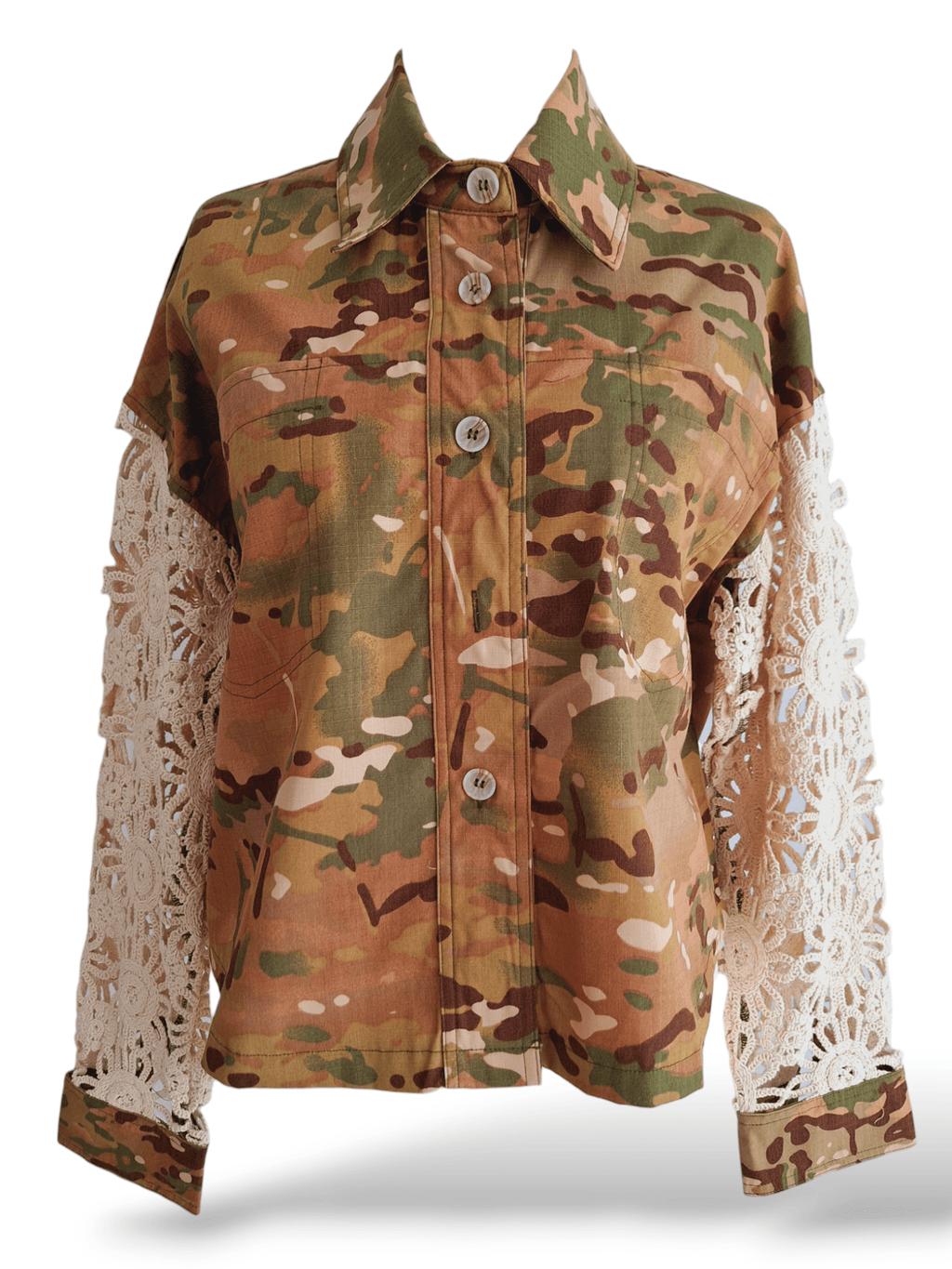 Camouflage Hemdjacke Khaki - Your Style