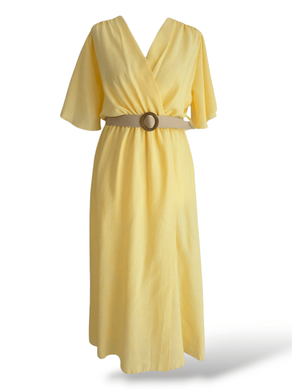 Maxi Kleid Liora Gelb - Your Style