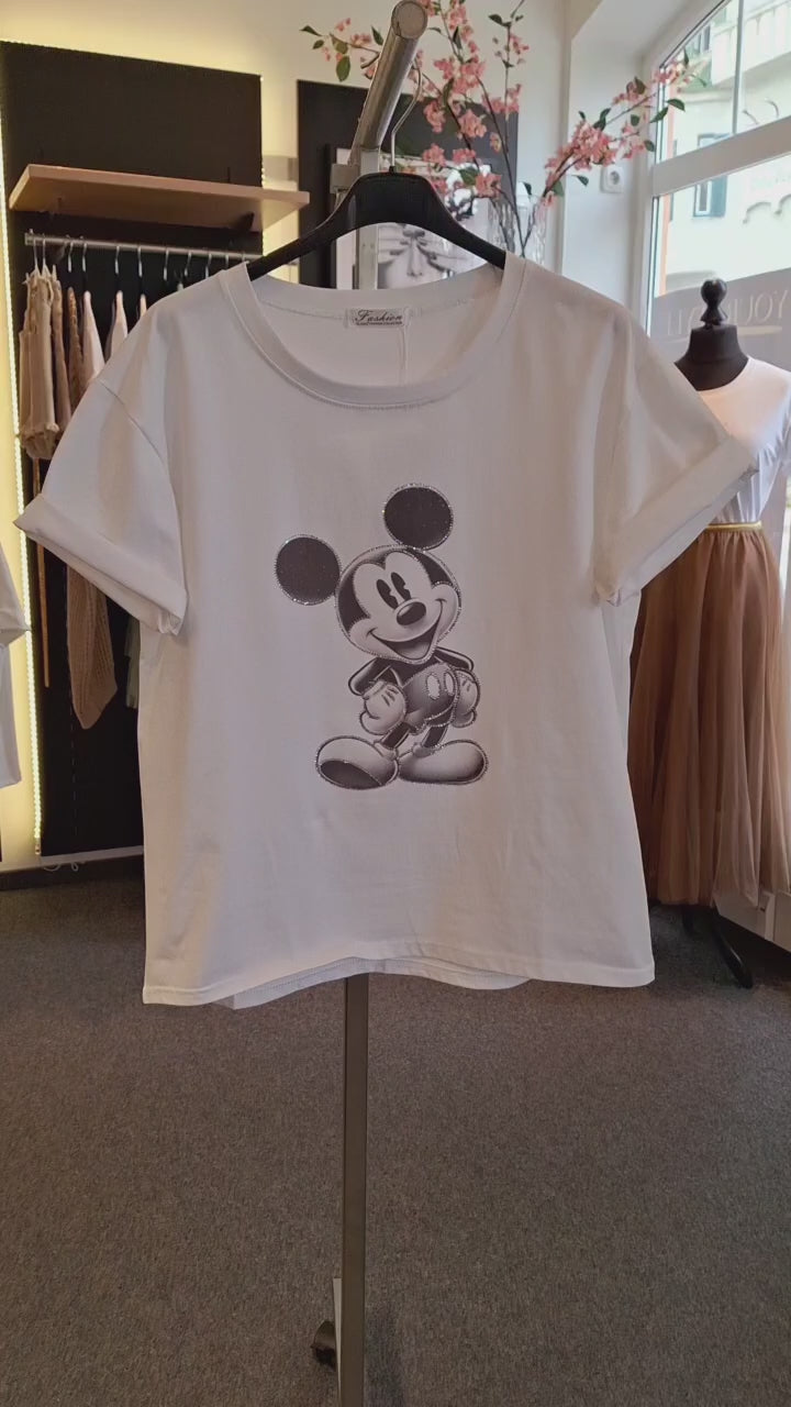 T-Shirt Black Mouse