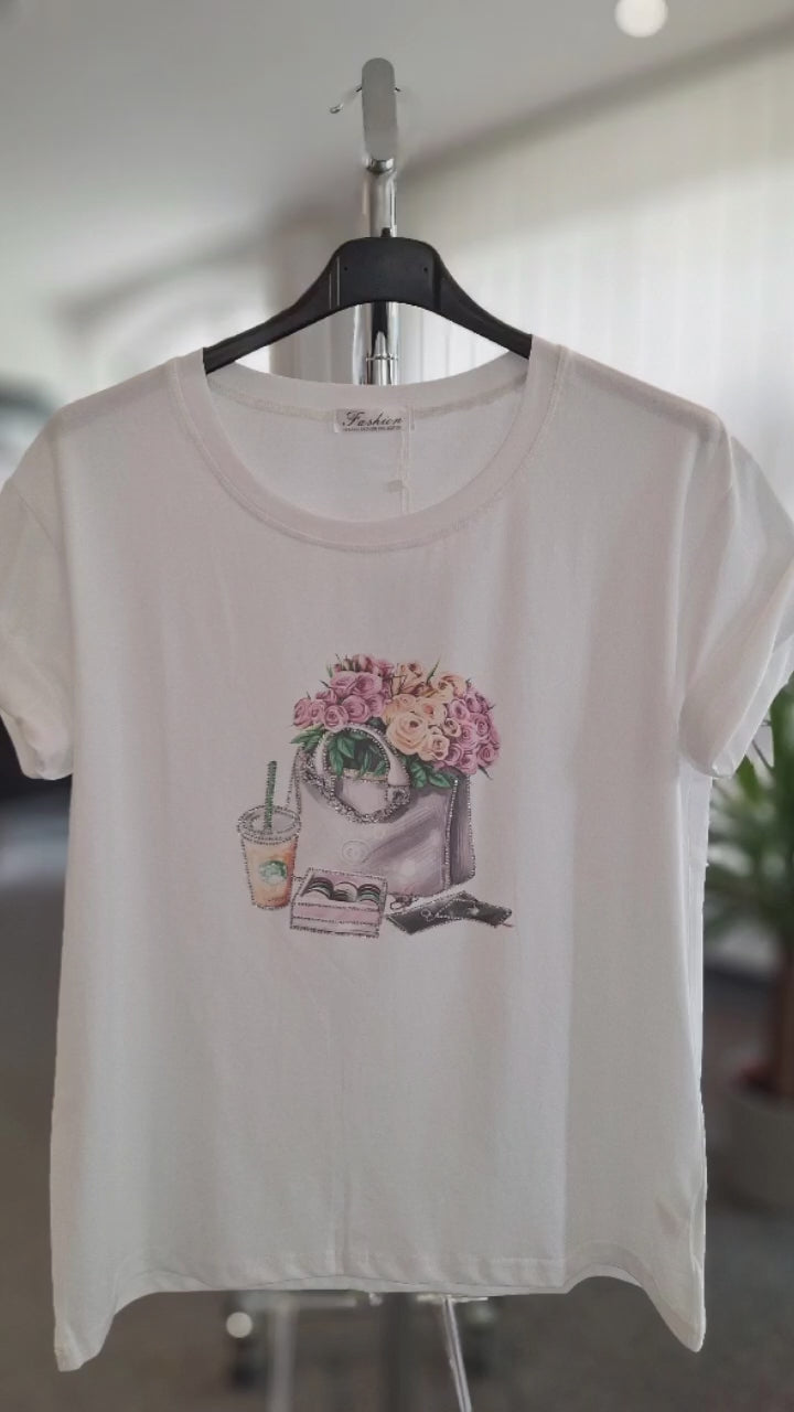 T-Shirt Rose