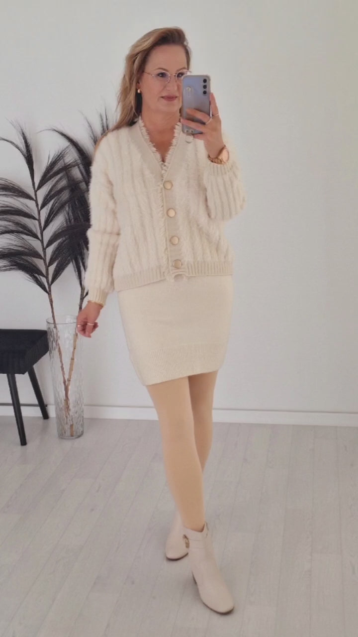 Cardigan Luxury Creme