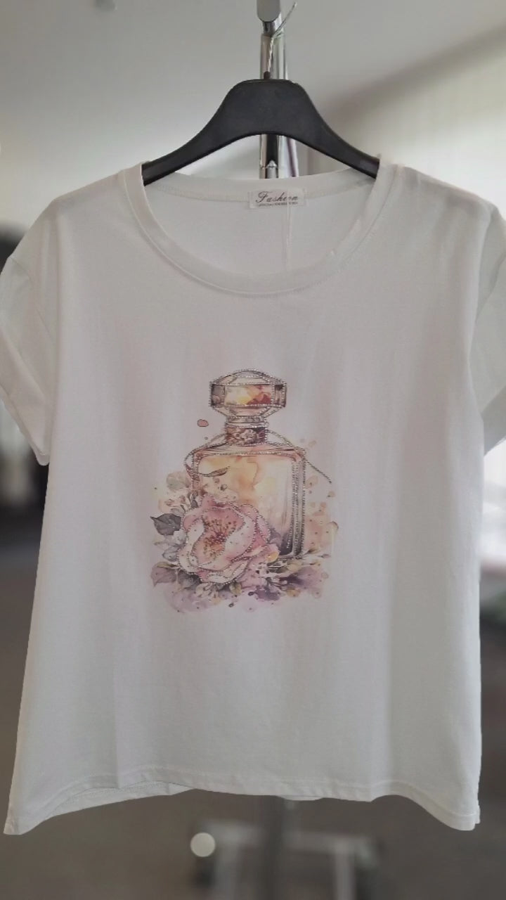 T-Shirt Golden Parfum